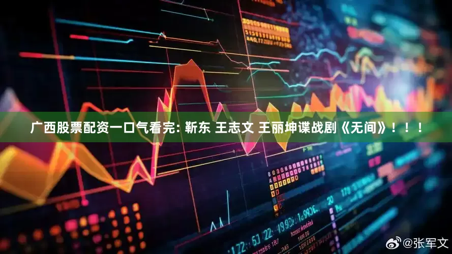 广西股票配资一口气看完: 靳东 王志文 王丽坤谍战剧《无间》！！！
